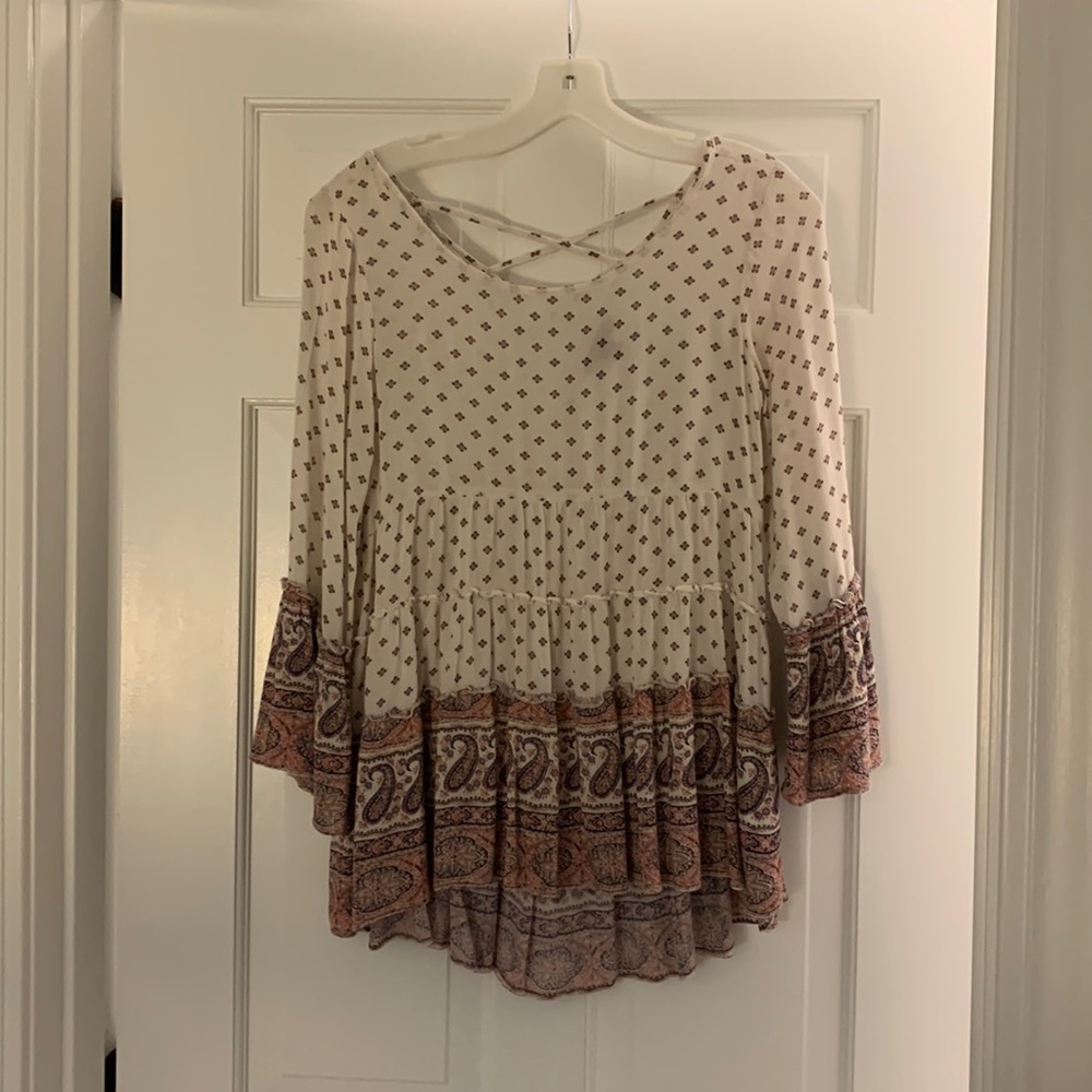 American Eagle flowy blouse